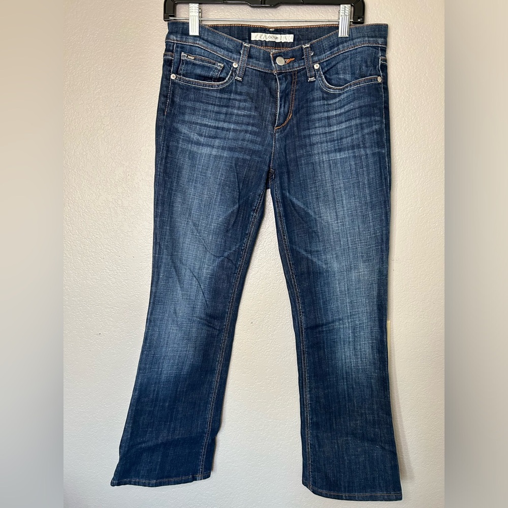 Joe's Jeans 'The Provocateur" Mid Rise Bootcut Stretch Luxury Distressed Denim